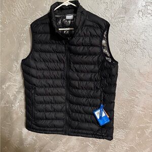 Columbia Black Puffer Vest